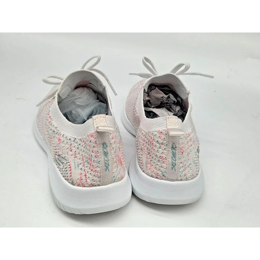 Skechers Women's Ultra Flex Happy Days Shoes Walking Sneakers Size 8.5 Speckle